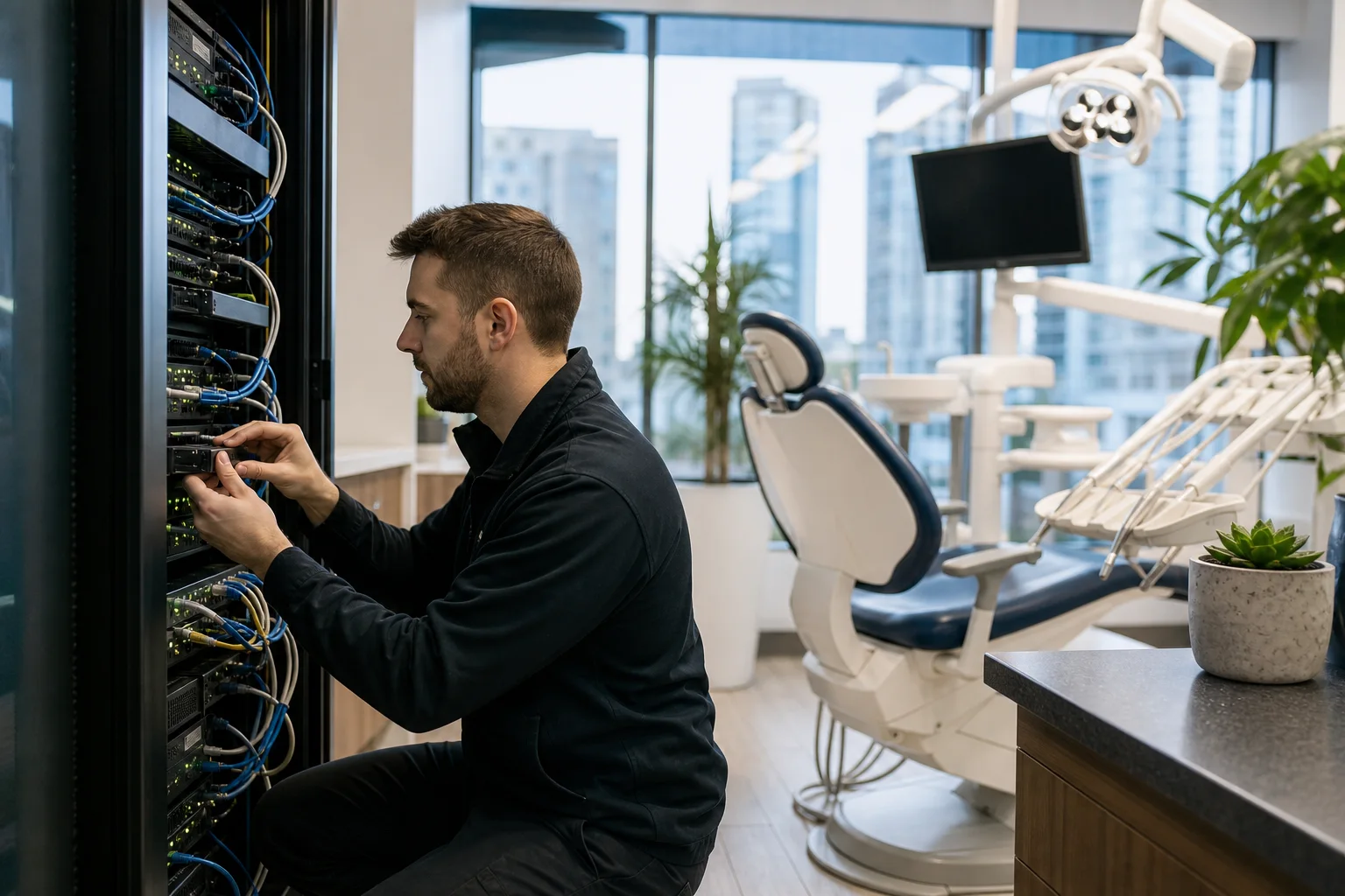 Dental Clinic Server Maintenance in Toronto and GTA