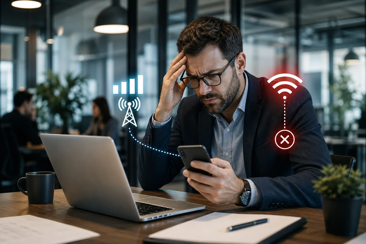 Why a Website Works on Mobile Data but Not Office Wi-Fi