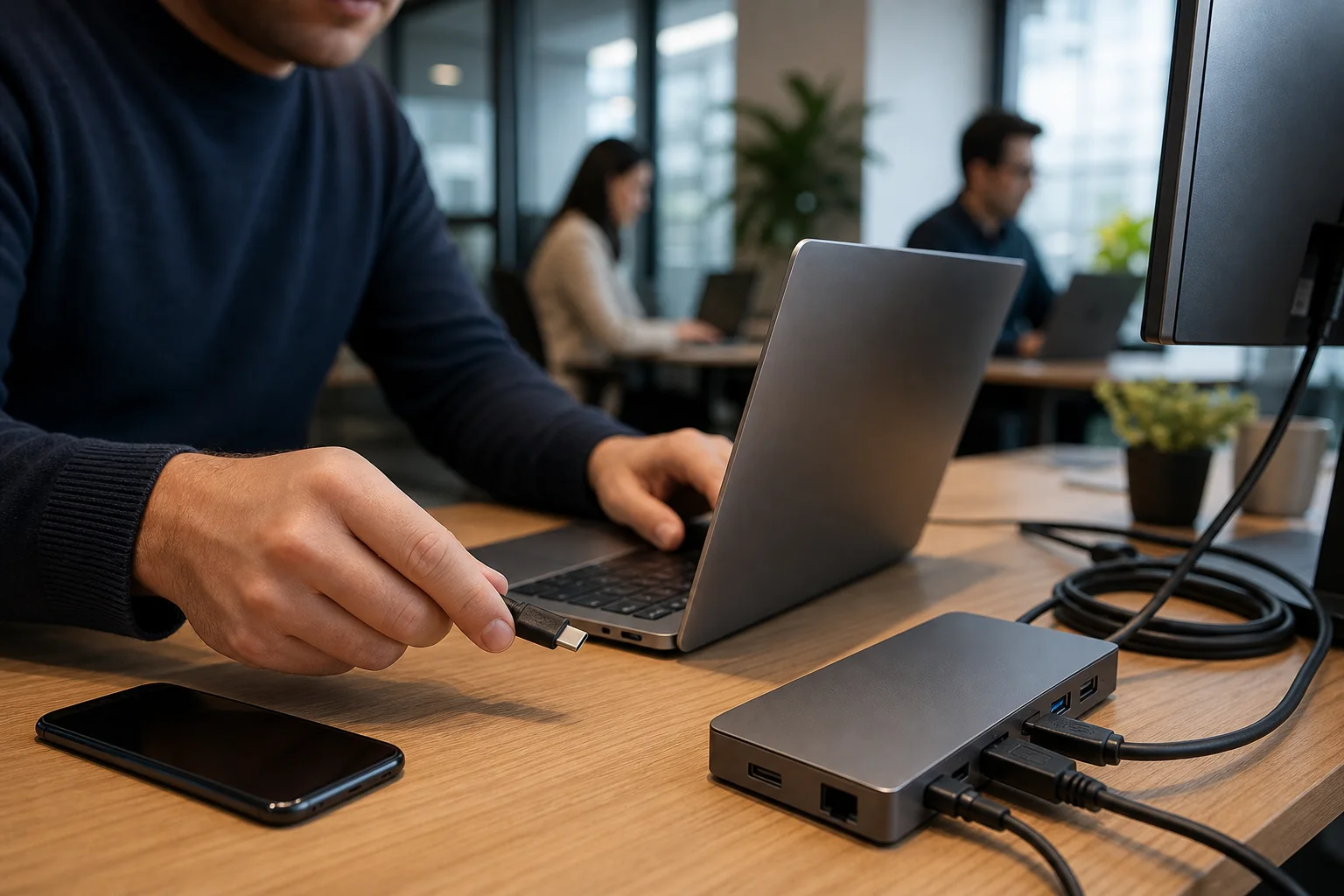 Why USB-C Charges but Won’t Run a Monitor or Dock