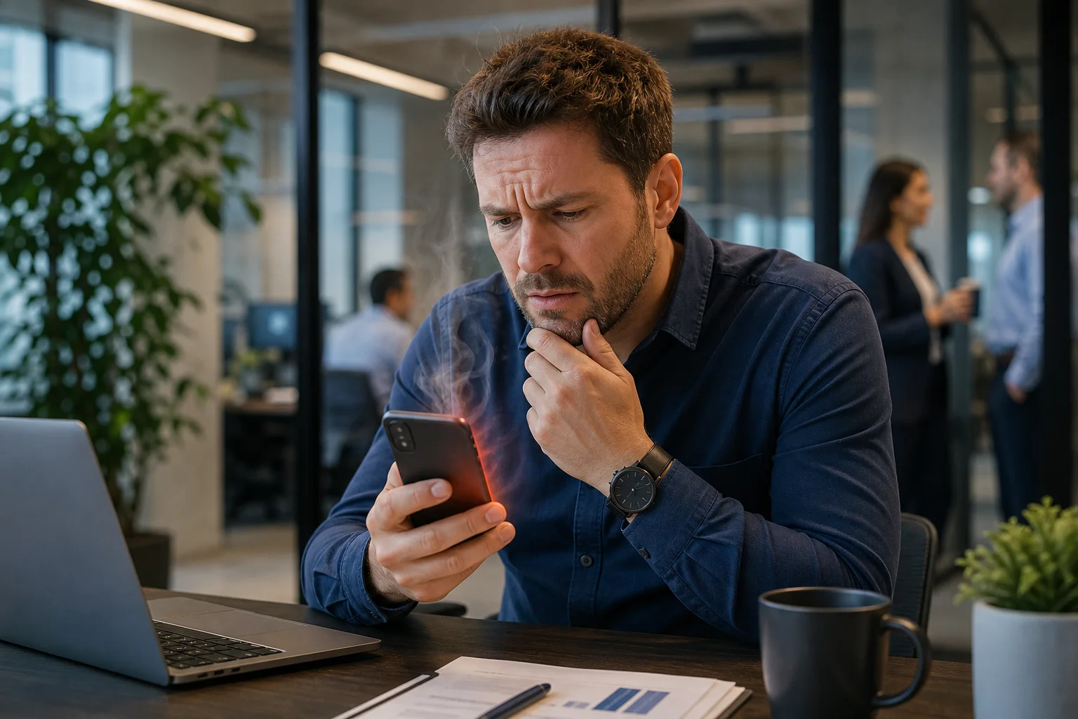 Why Your Smartphone Gets Hot When Barely in Use